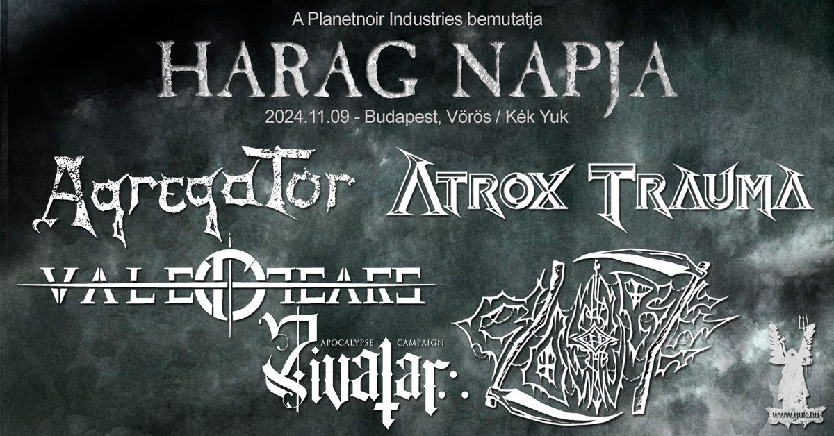 A HARAG NAPJA \/\/ Budapest, Blue Hell & Kvlt