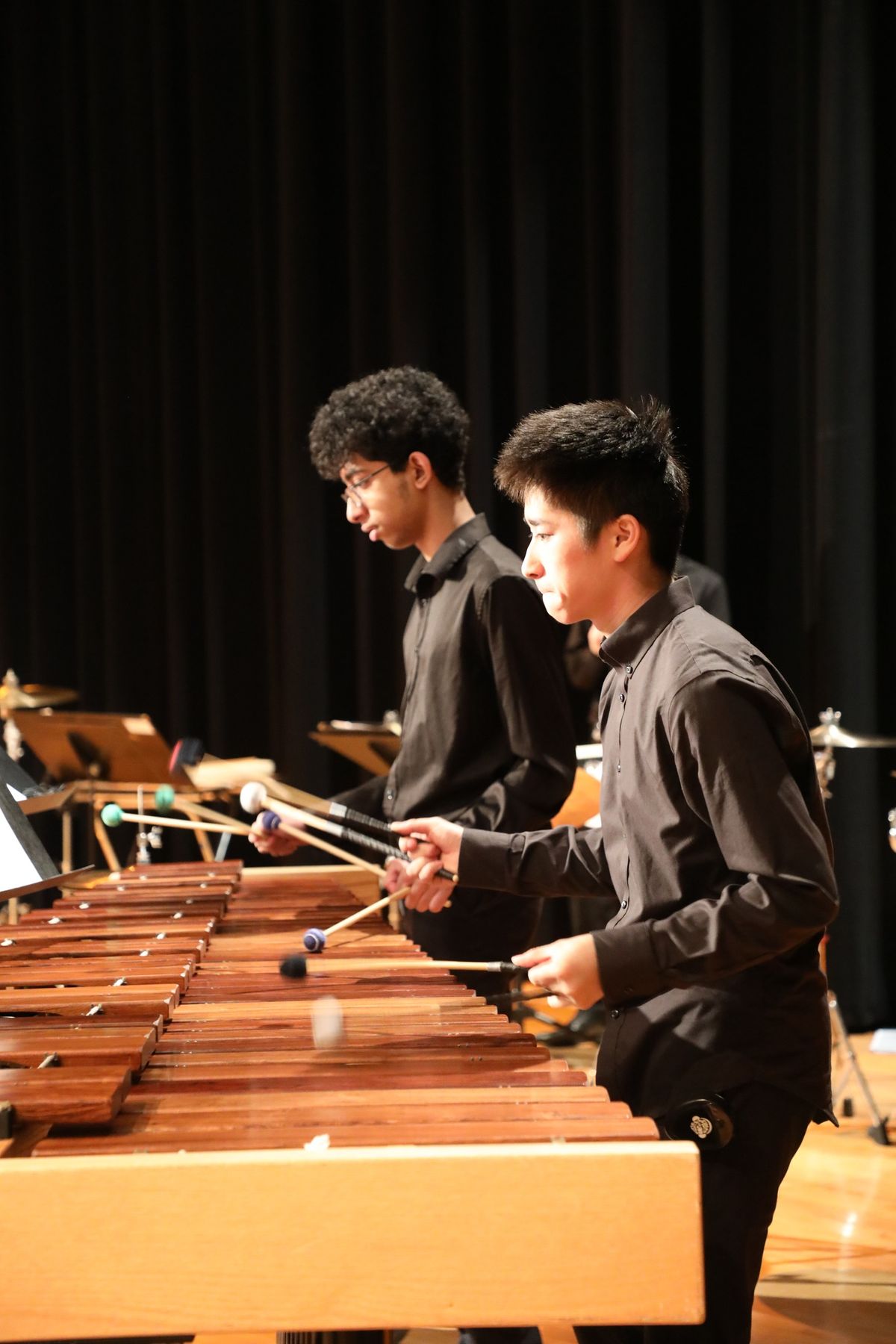 NJYS Percussion Ensemble I & II, and Philharmonia