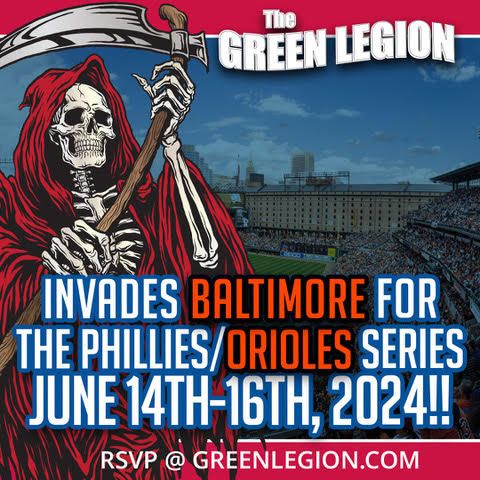 Phillies Baltimore INVASION!