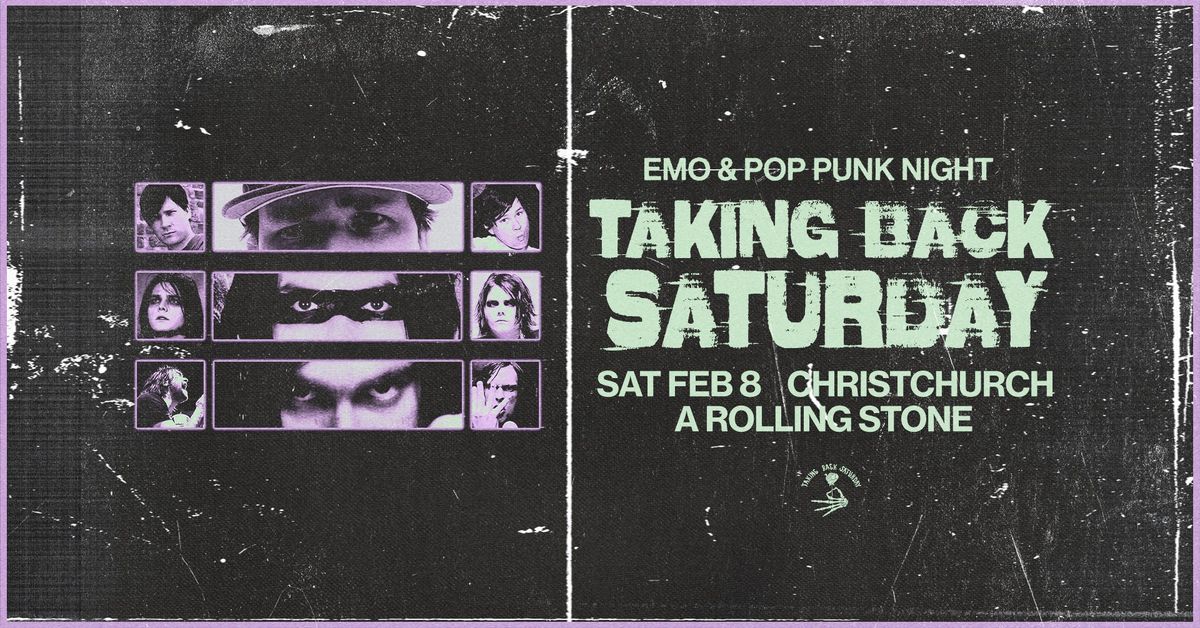 Taking Back Saturday: Emo & Pop Punk Night - Christchurch