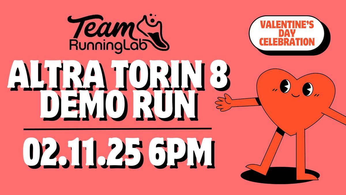 Fall in Love with the Altra Torin 8 \u2013 Demo & Group Run