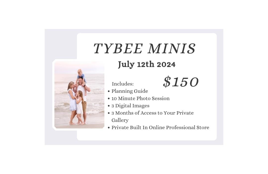 Tybee Island Mini Sessions \ud83d\udcf8