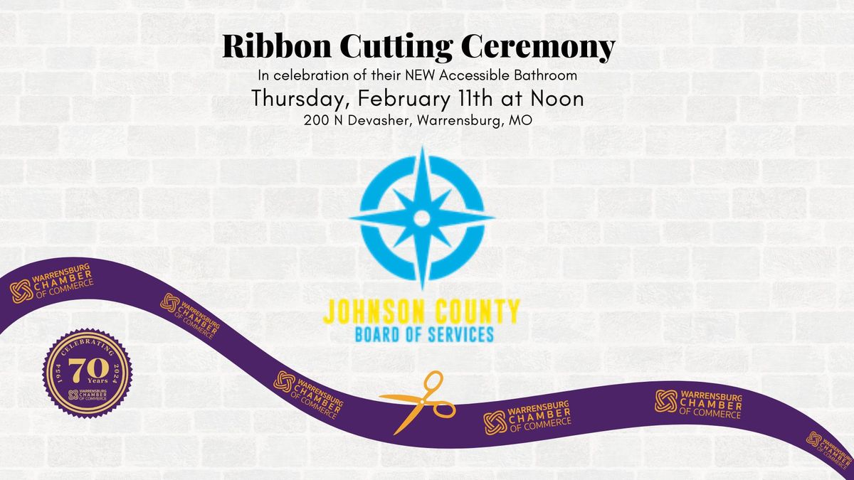 Ribbon Cutting - Johnson County Board of Services