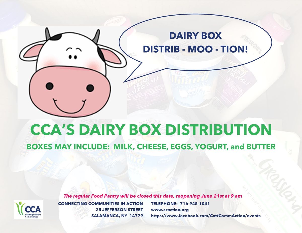 CCA'S DAIRY BOX DISTRIB-MOO-TION