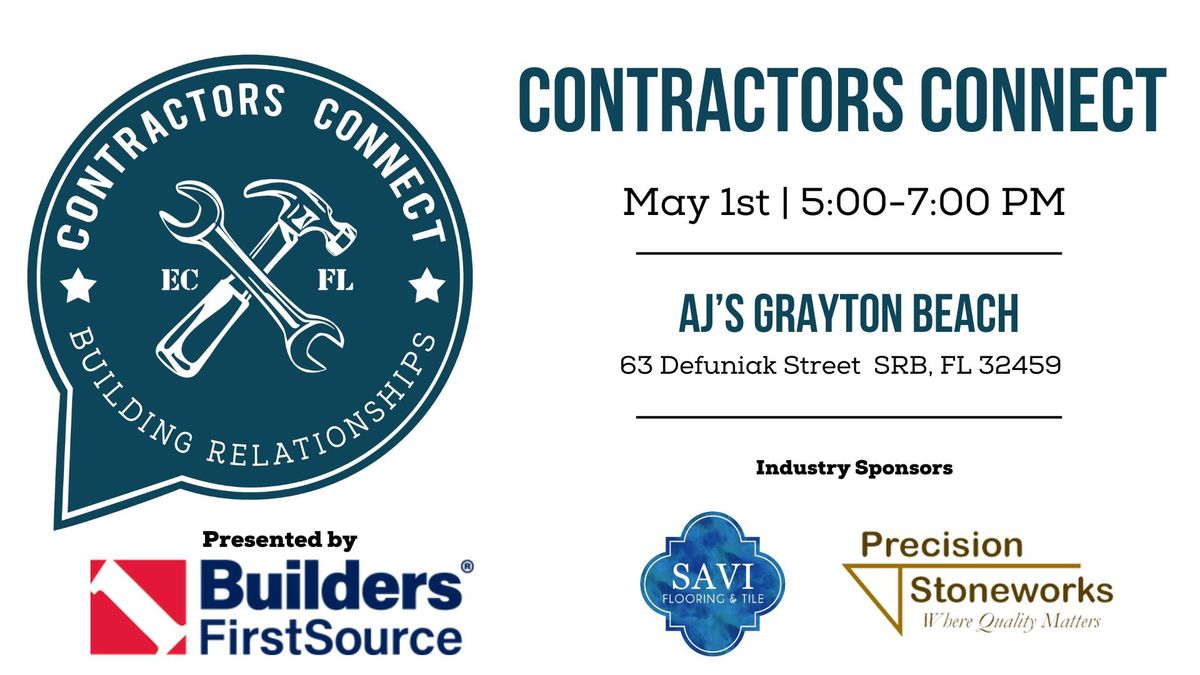 Contractors Connect - Walton County May Meet Up