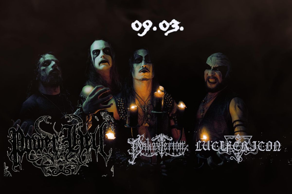 POWER FROM HELL (Brazilian Black Metal band since 2001) + DIKASTERION (BEL),  LUCIFERICON (NL)