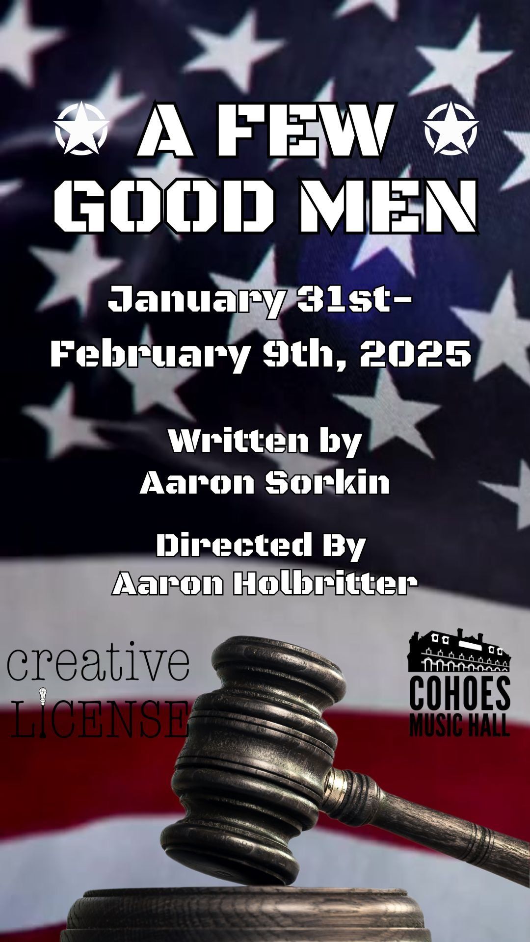 "A Few Good Men" presented by Creative license