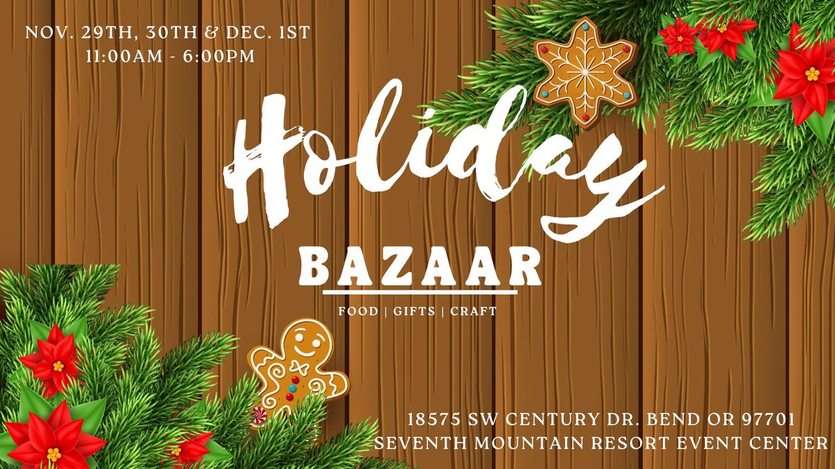 3rd Annual Holiday Bazaar