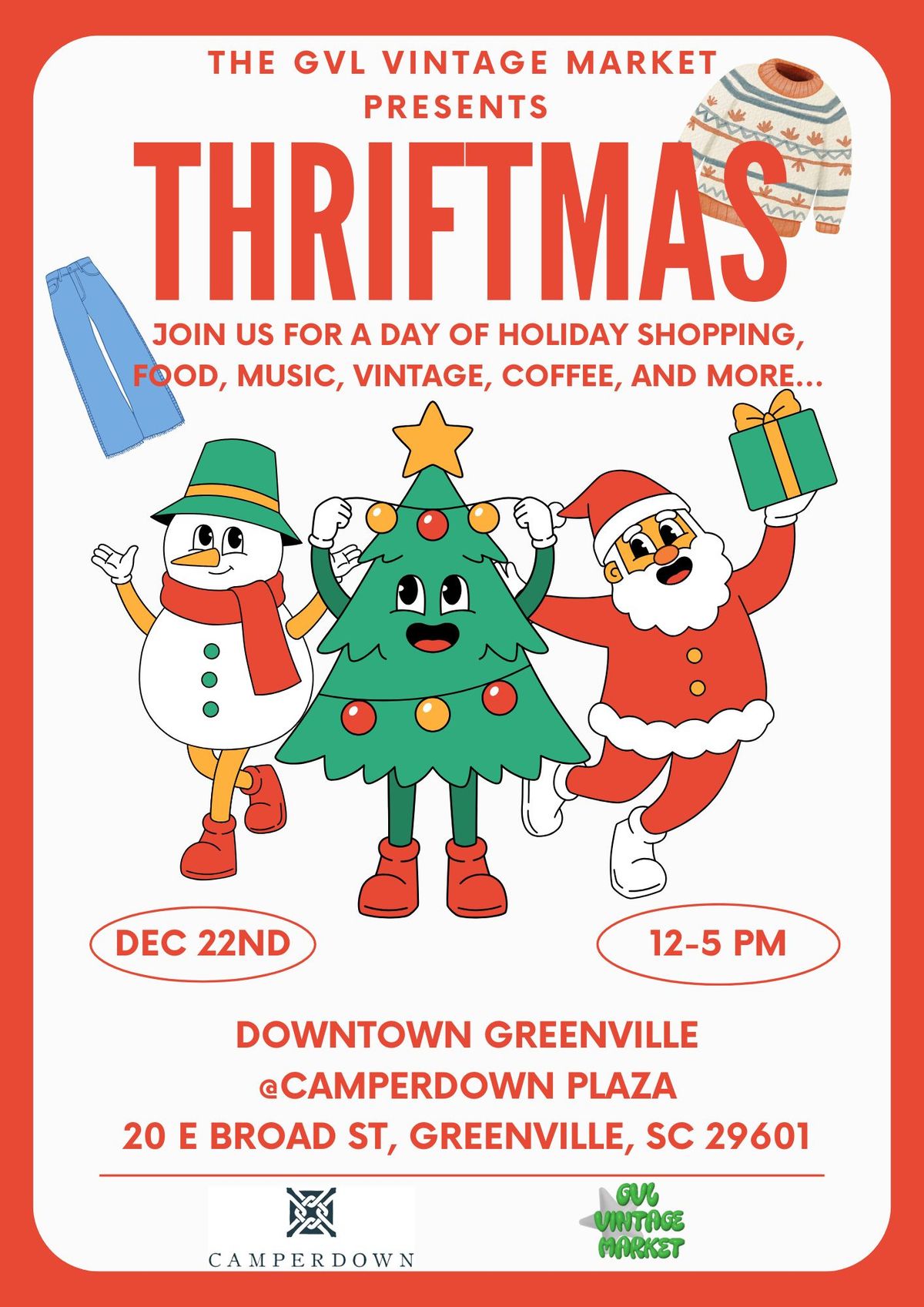 The GVL Vintage Market Presents: Thriftmas