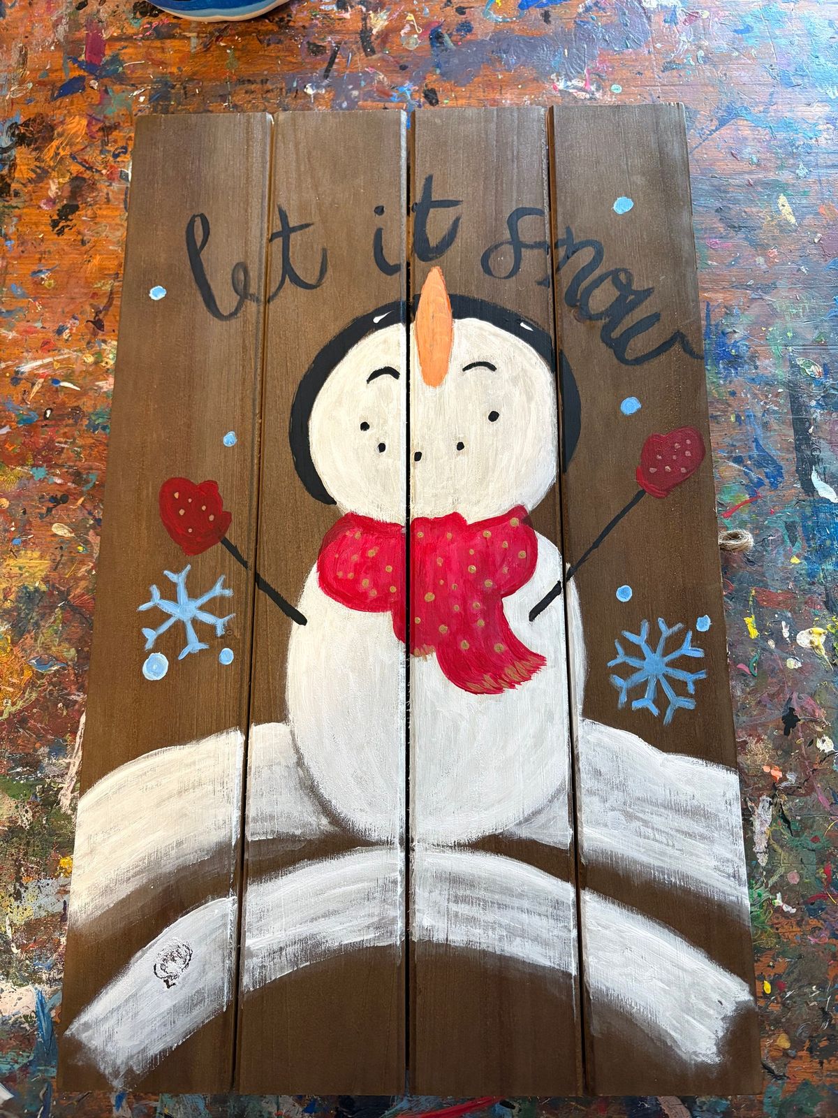 Wood pallet paint night at vitamin sea in Weymouth Sold out!!!