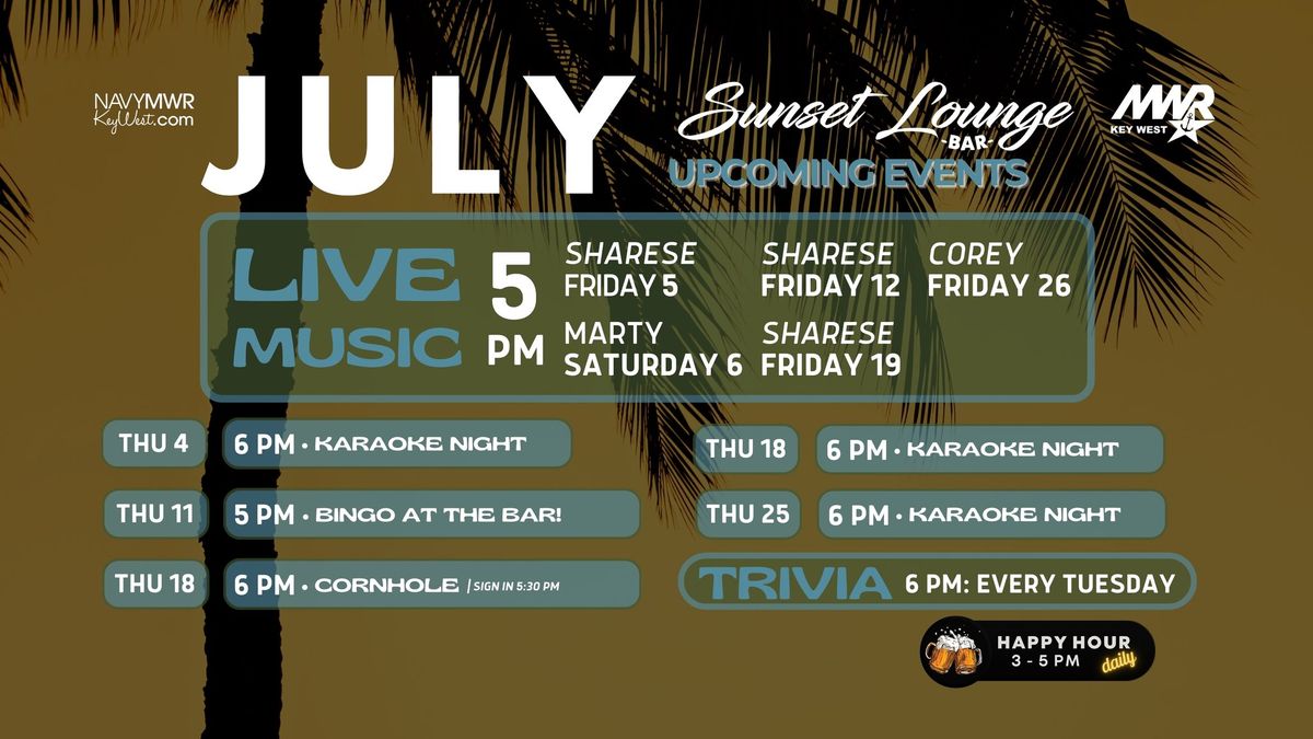 Sharese Nicole Sunset Lounge Bar