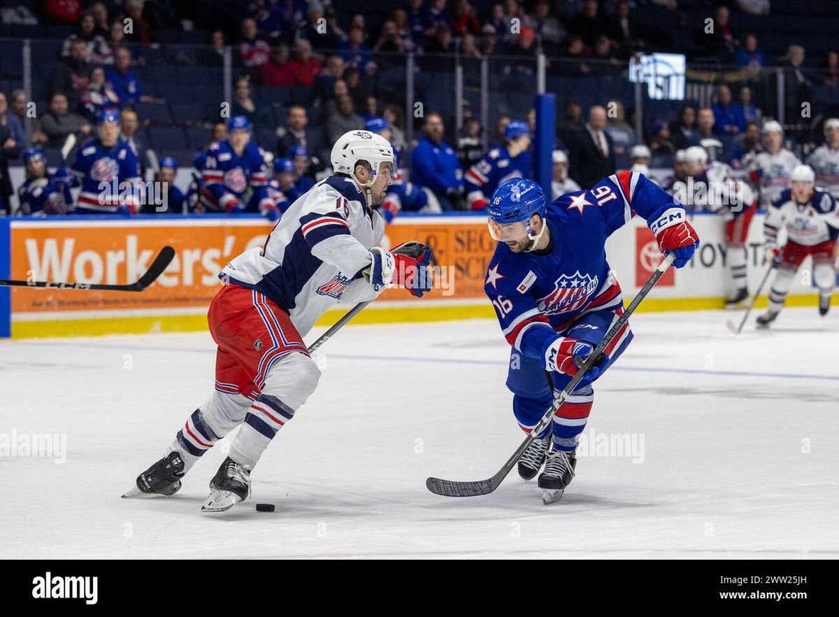 Hartford Wolf Pack at Rochester Americans