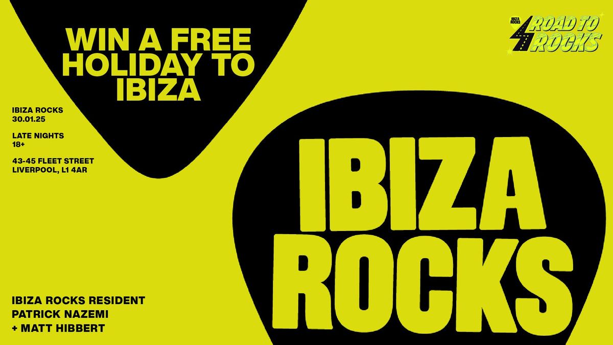 Baa Bar x Ibiza Rocks - 1 LUCKY TICKET HOLDER WILL WIN A TRIP TO IBIZA