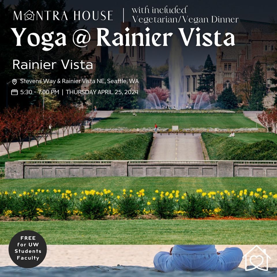 Outdoor Yoga @ Rainier Vista | Yoga of the Heart