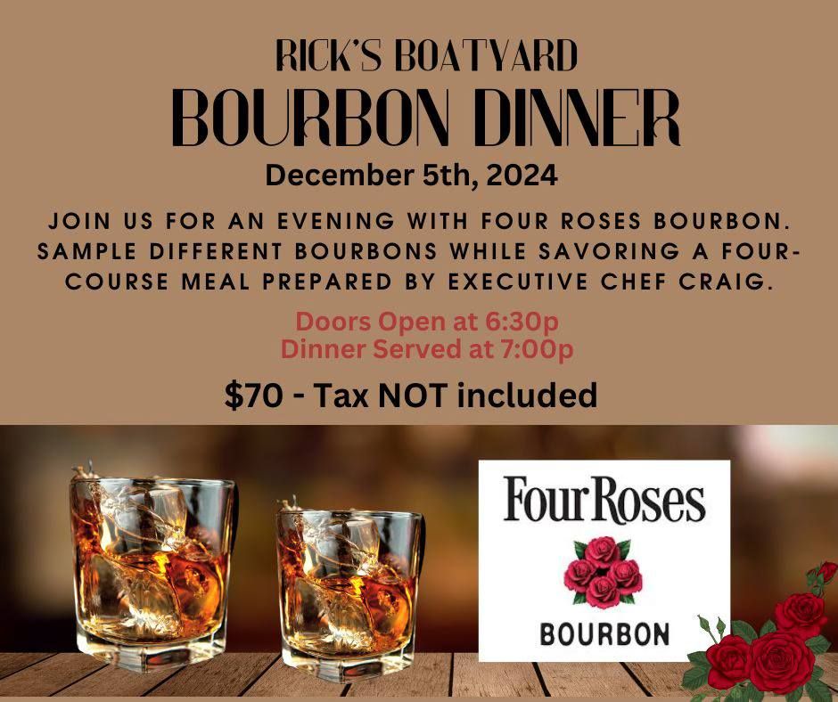 Four Roses Bourbon Dinner