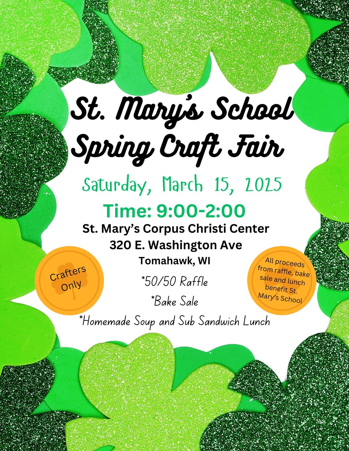 St.Marys School Spring Craft Fair