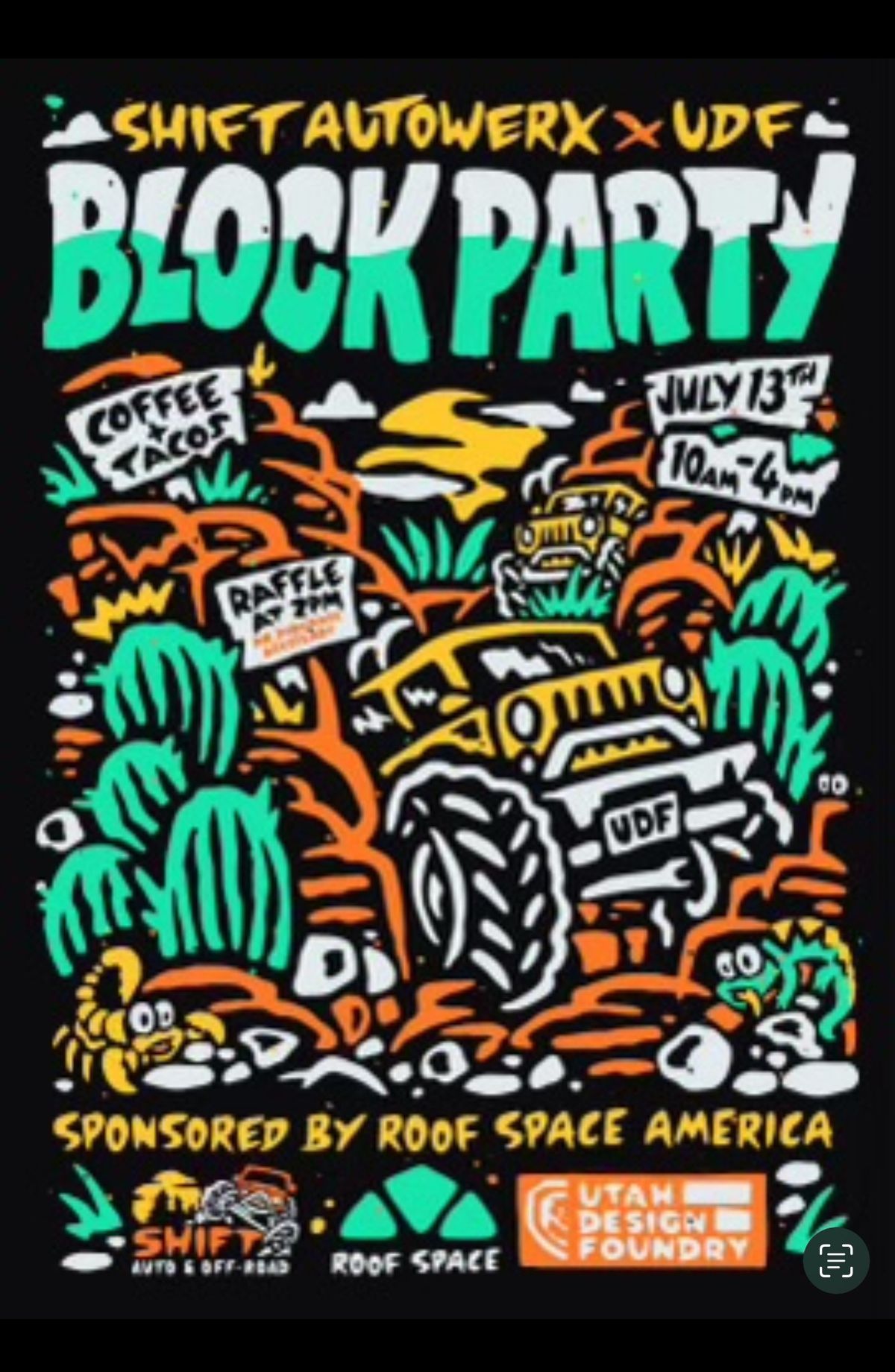 Shift auto and off road+udf block party 