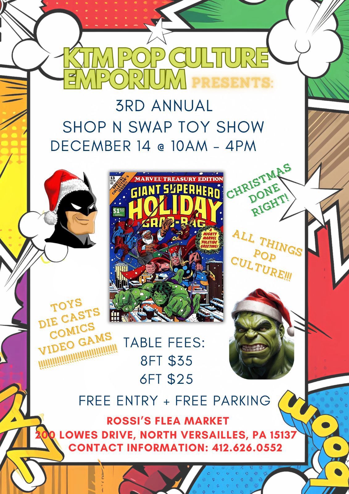  3rd Annual KTM Pop culture emporium\/Toy Shop n Swop