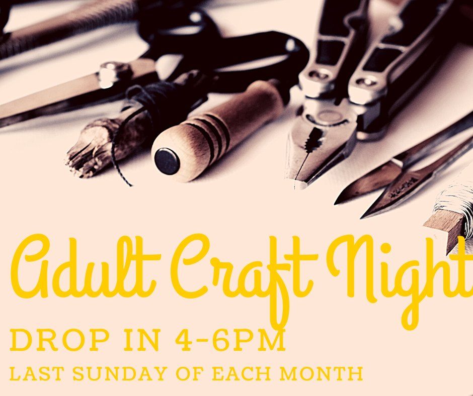 Adult Craft Night meet up