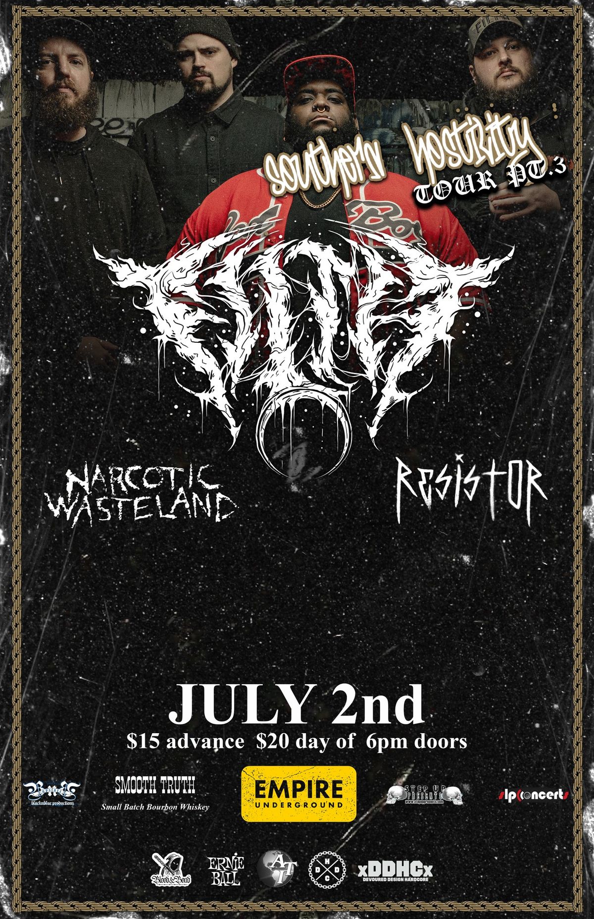 Filth, Narcotic Wasteland, Resistor and more TBA