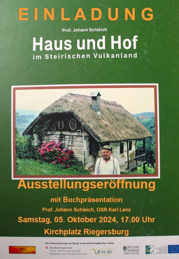 Vulkanland-Ausstellung: Haus und Hof im steirischen Vulkanland