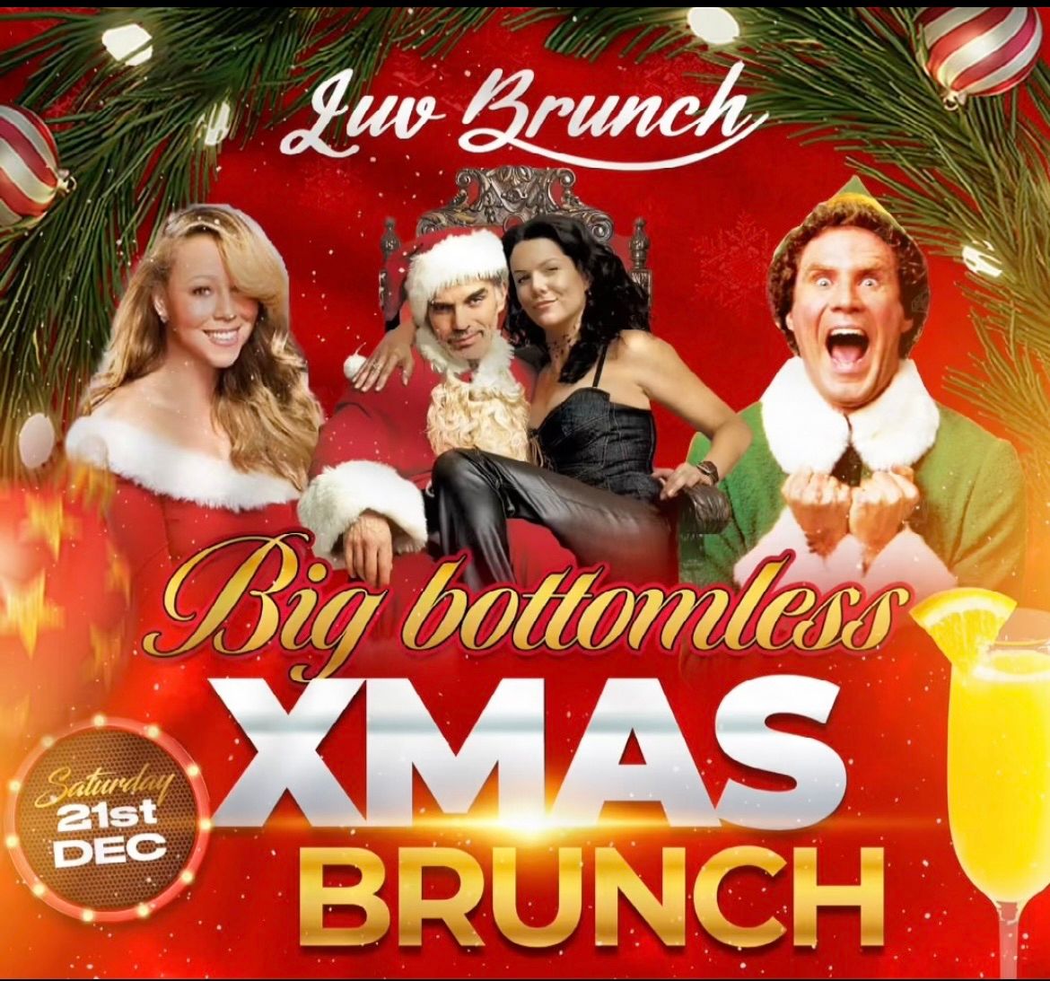 LUV BRUNCH BIG BOTTOMLESS BRUNCH 