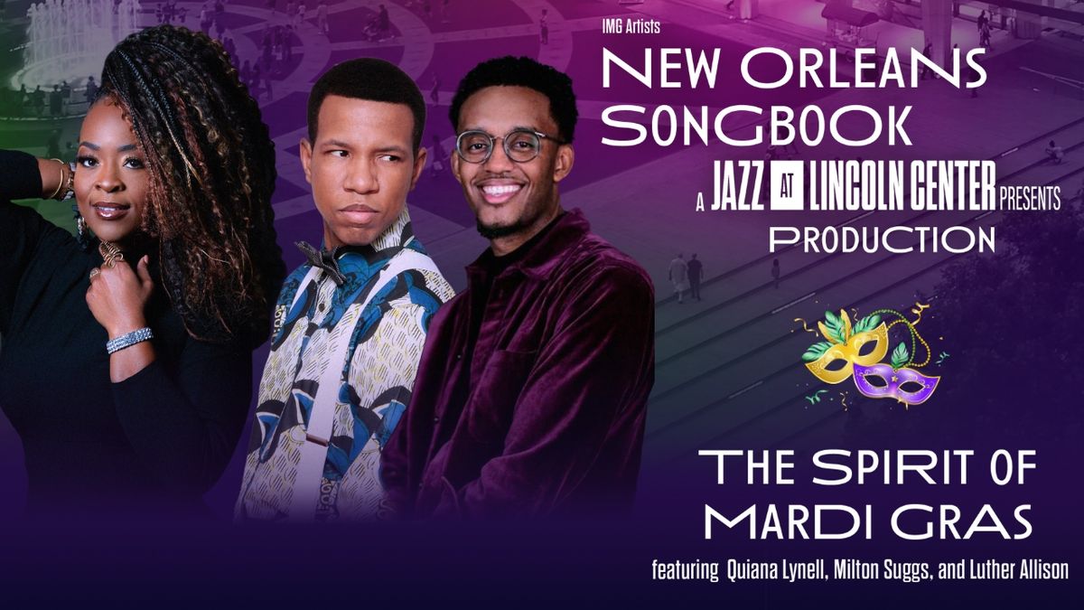 New Orleans Songbook: A Jazz at Lincoln Center PRESENTS Production