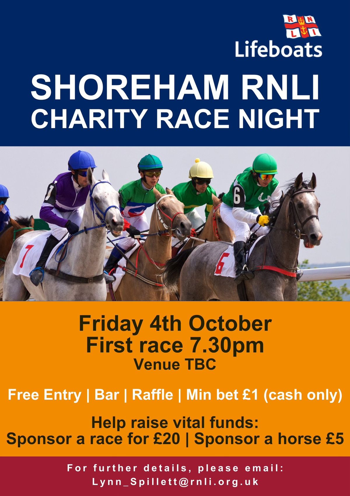 Shoreham RNLI Charity Race Night 