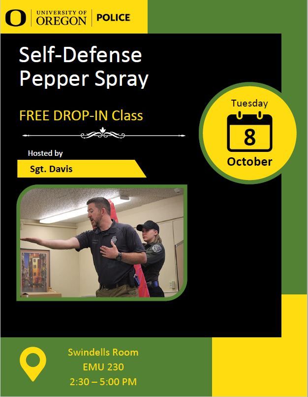 FREE Self-Defense Pepper Spray Training!!!!