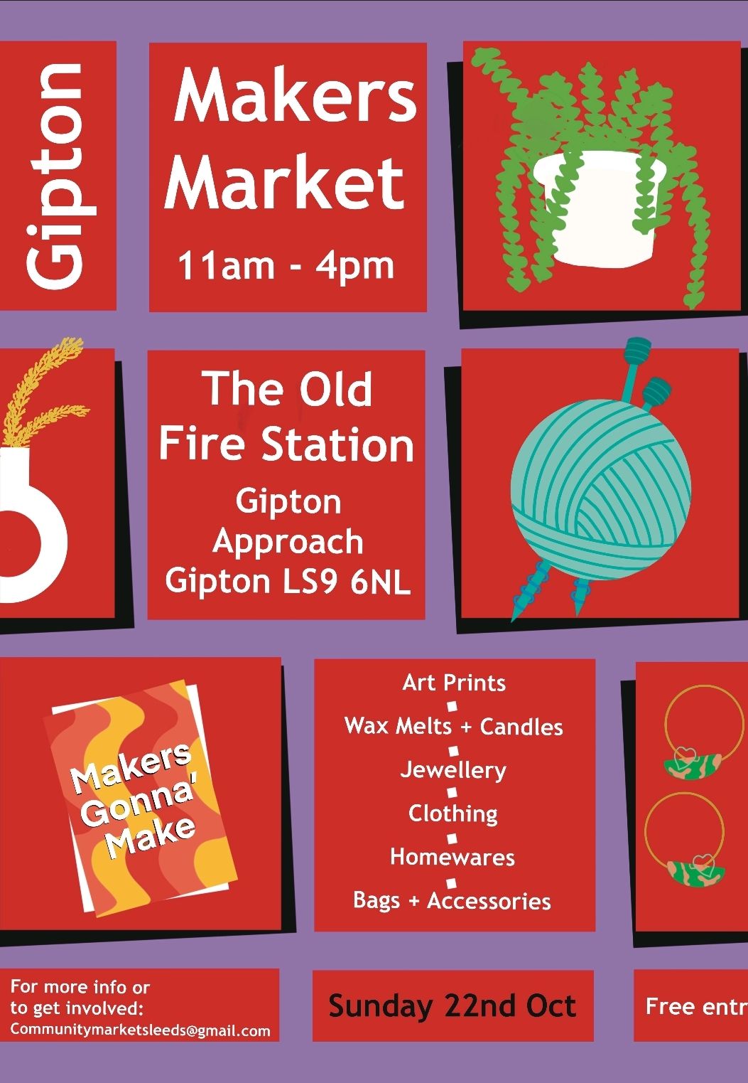 GIPTON MAKERS MARKET at THE OLD FIRE STATION 