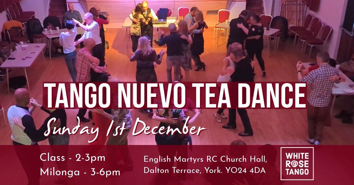 White Rose Tango *DECEMBER* tea dance