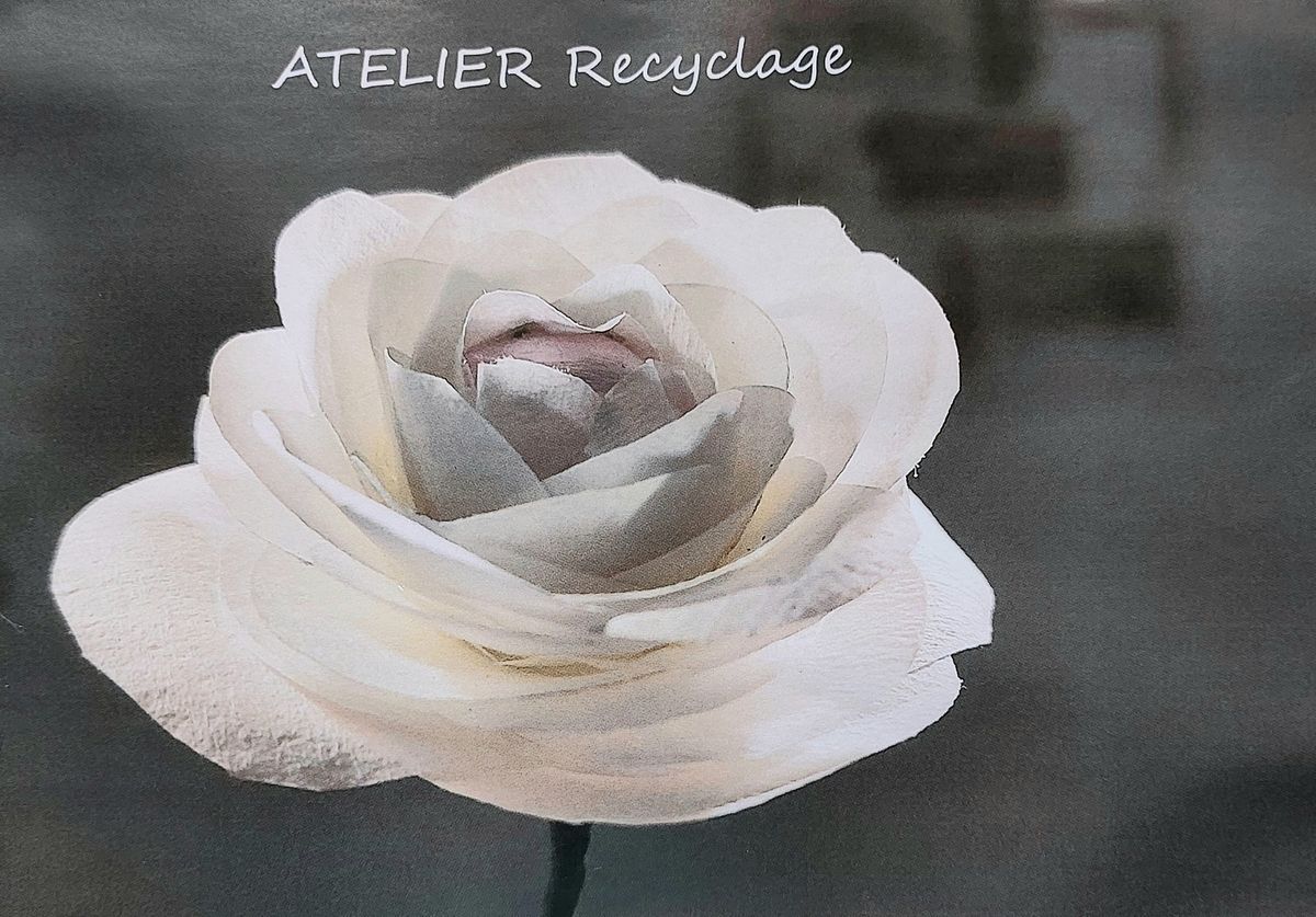 FLEURS EN FILTRES \u00c0 CAF\u00c9 ( atelier recyclage - gratuit ) - Tout public