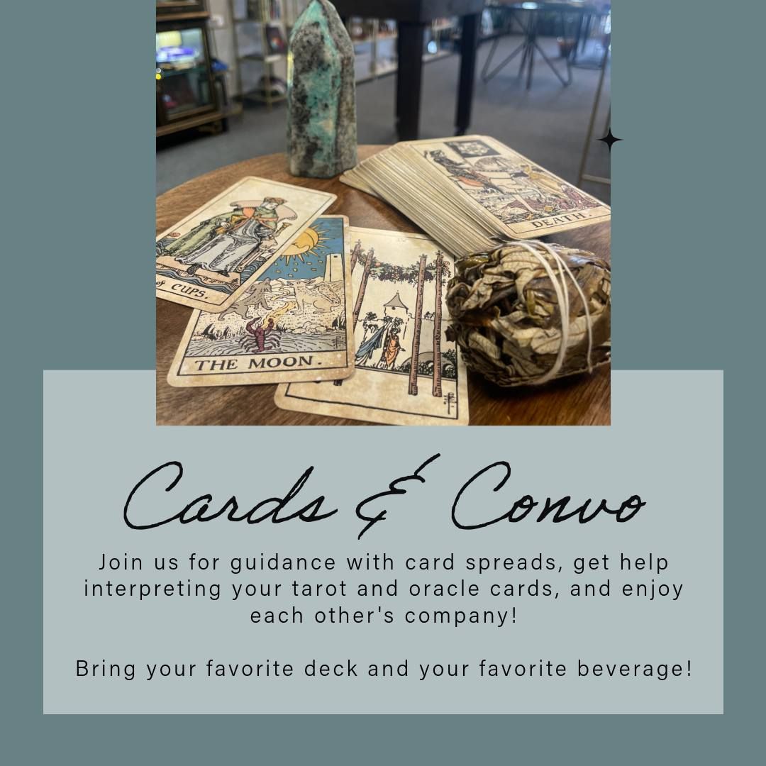 July 27th Cards & Convo Social 