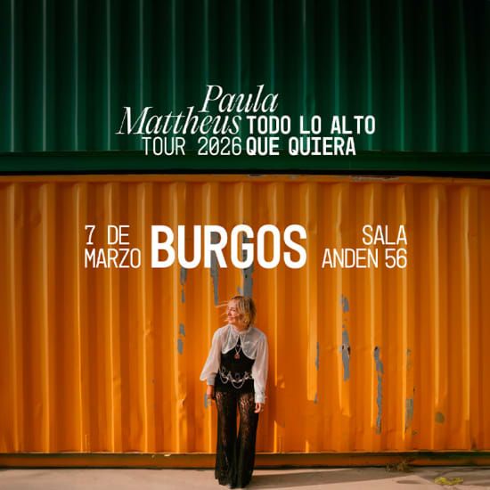 Paula Mattheus en Burgos