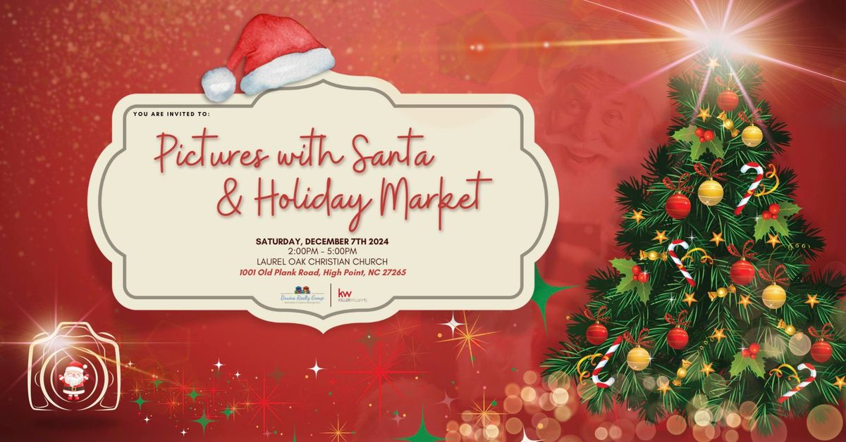 Pictures with Santa & Holiday Market