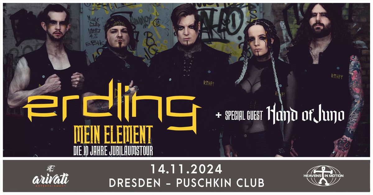 ERDLING - Mein Element Tour 2024_Dresden_14.11.2024