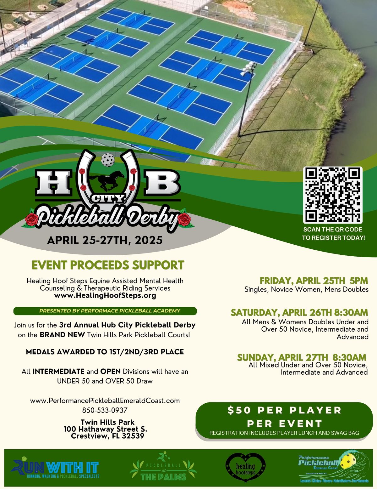 \ud83c\udf39Hub City Pickleball Derby\ud83c\udf39