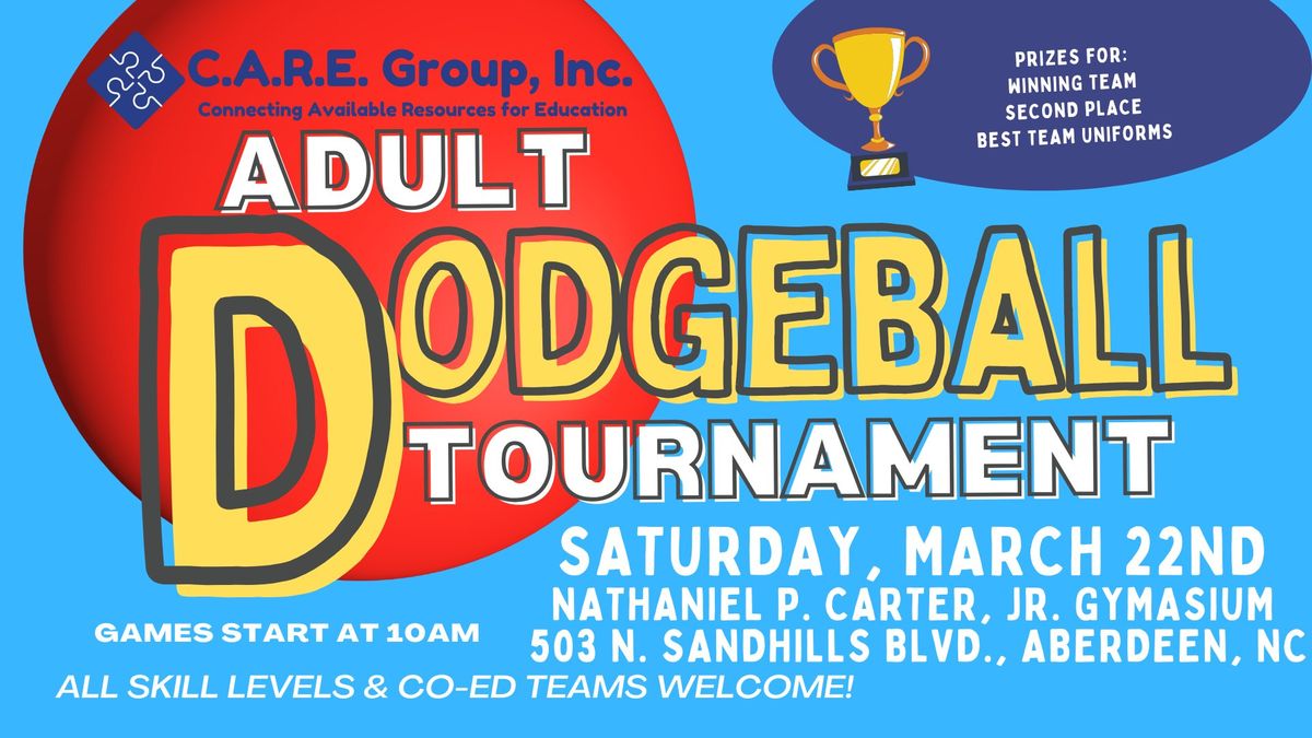 Adult Dodgeball Tournament Fundraiser