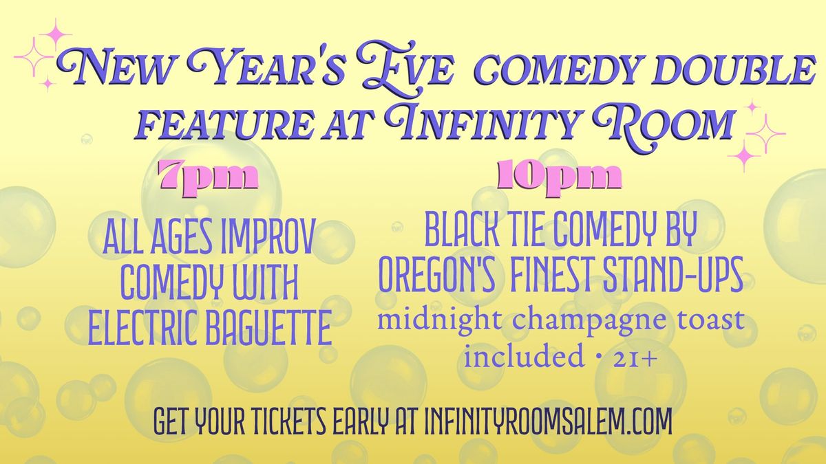 NYE Black Tie Comedy at Infinity Room