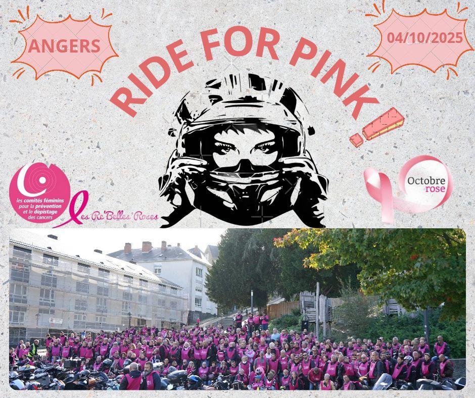 RIDE FOR PINK octobre rose 2025