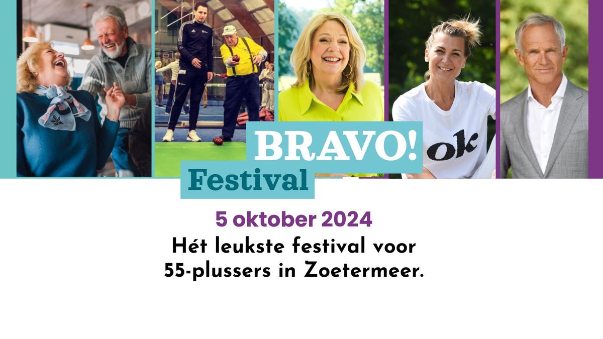 BRAVO! Festival voor 55-plussers | gratis