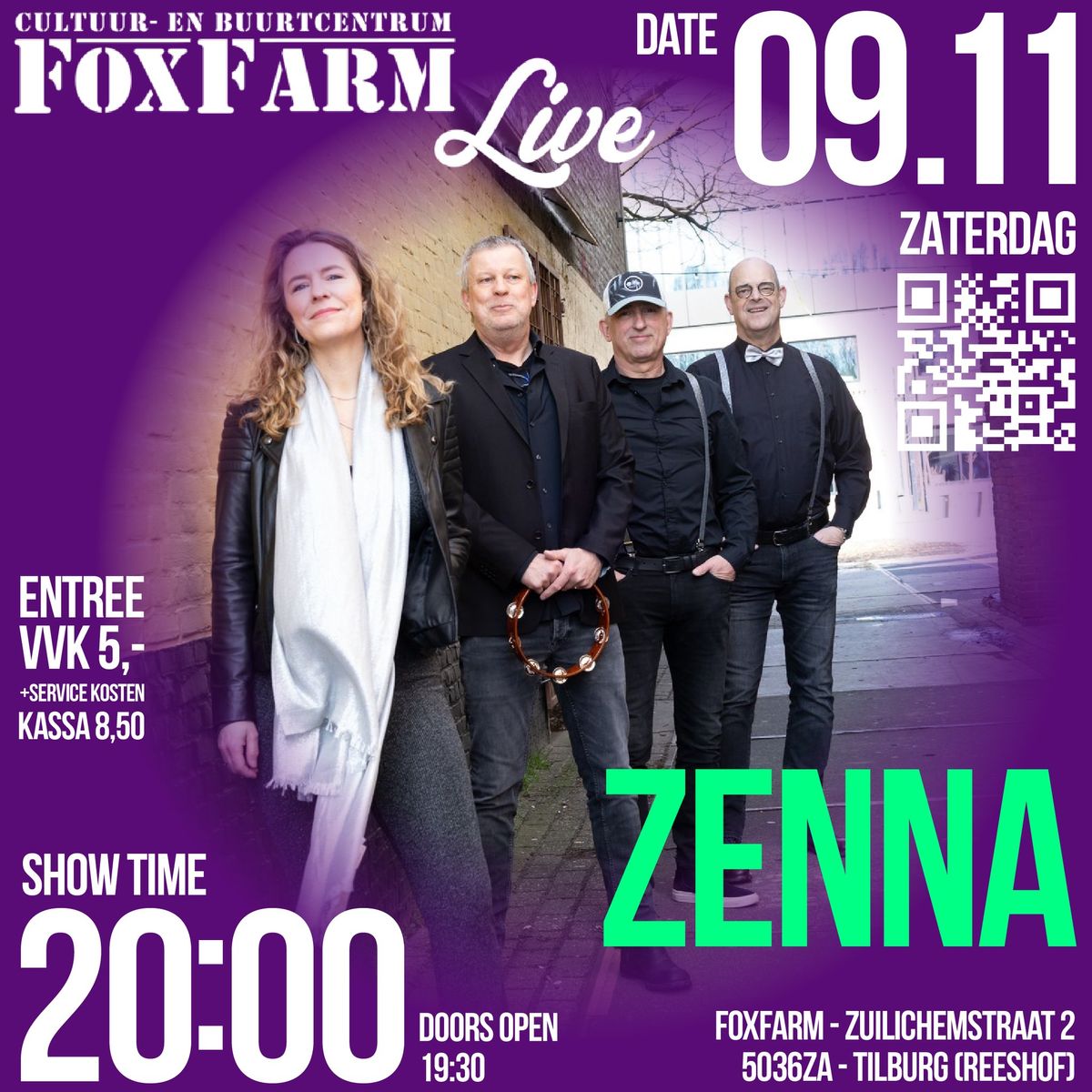 Zenna @ FoxFarm Live!