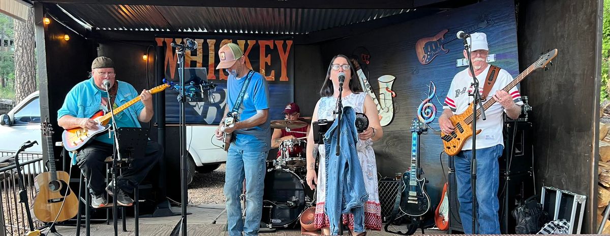 Rock Out with Whiskey RUSH Band on the patio at What's Crackin Cafe!