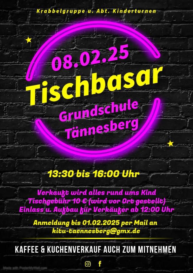 Tischbasar T\u00e4nnesberg 