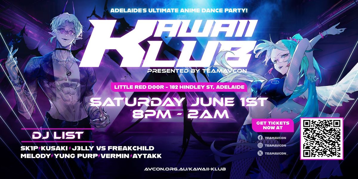 AVCon Presents: Kawaii Klub - Adelaide's Ultimate Anime Dance Party