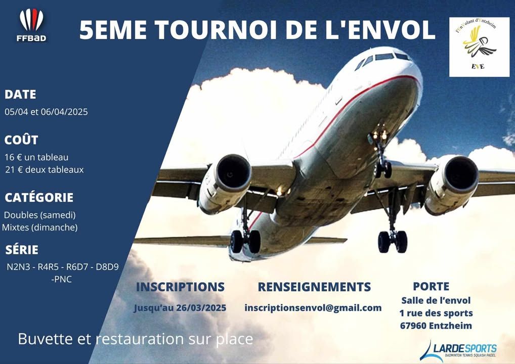 5eme Tournoi de l\u2019envol