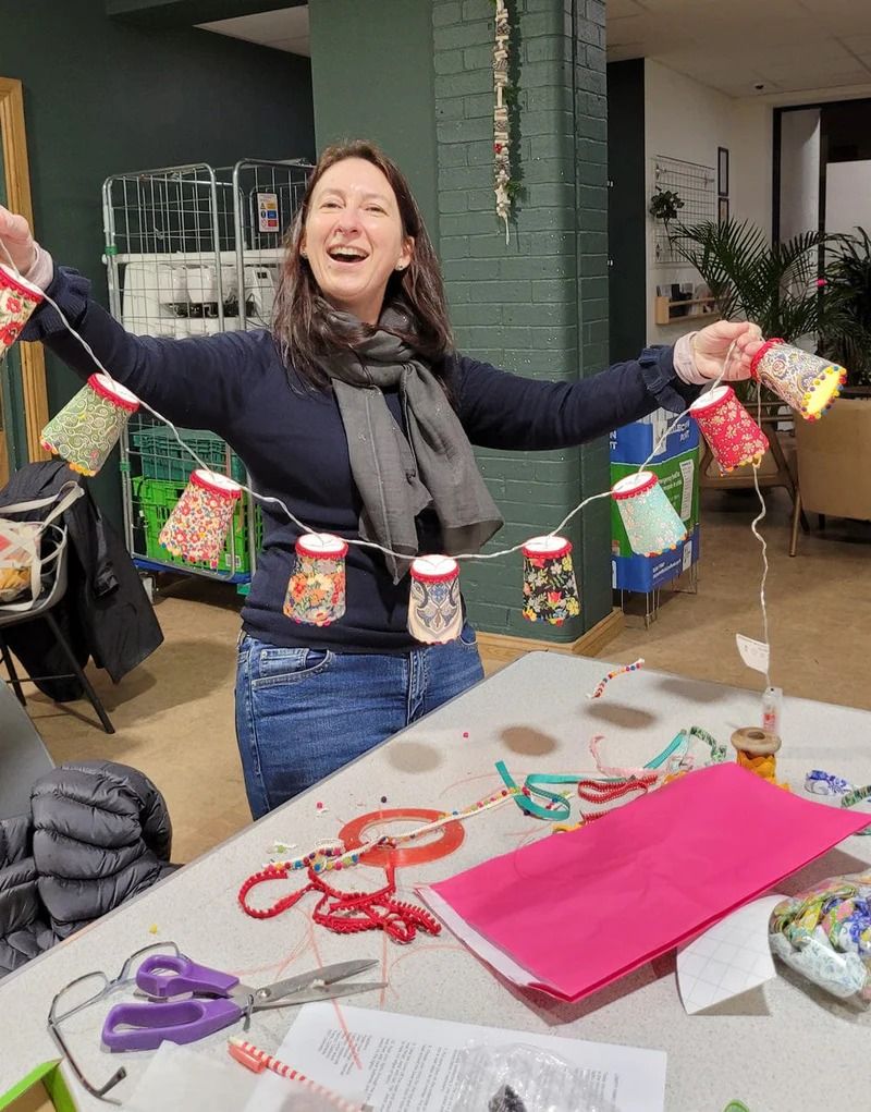 Liberty Fairy Light Garland Workshop | Chichester Craft Course