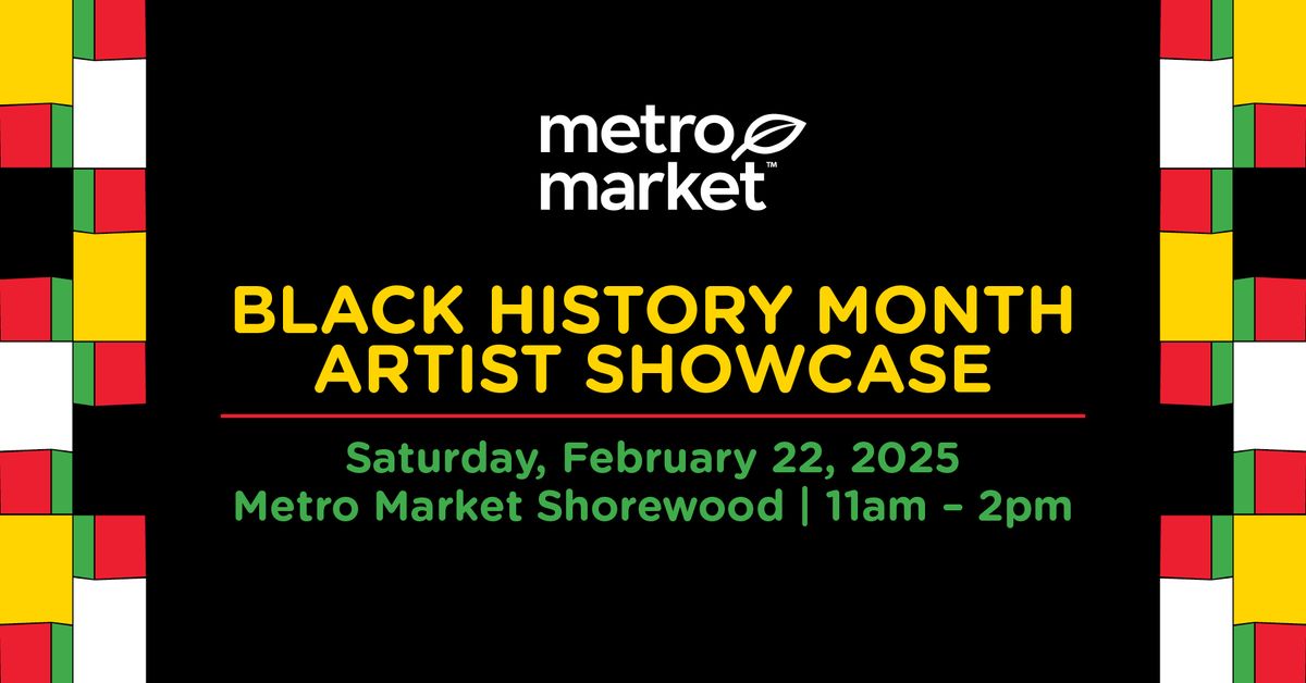 Black History Month Artist Showcase