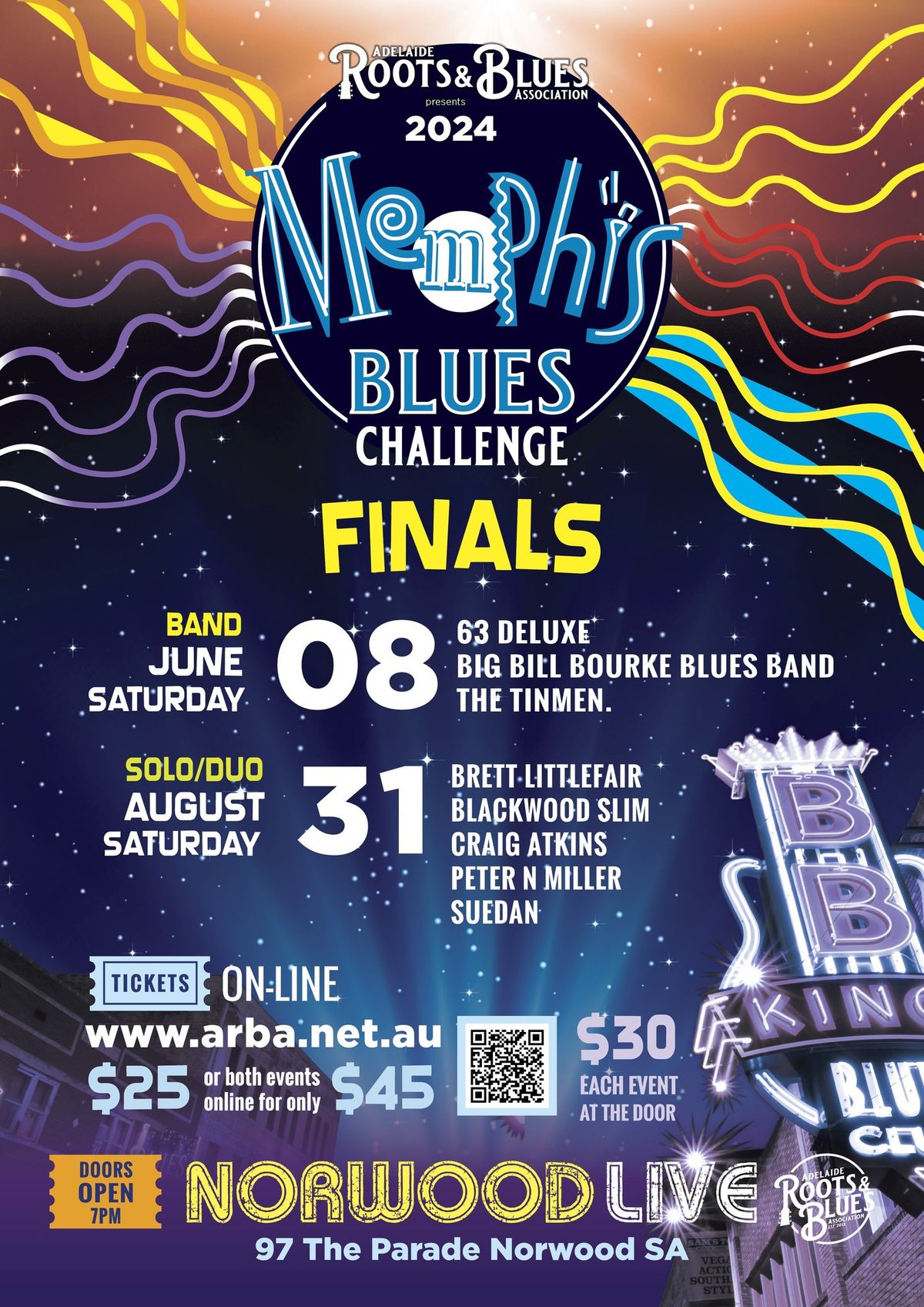 2024 ARBA Memphis Blues Challenge: Band Final