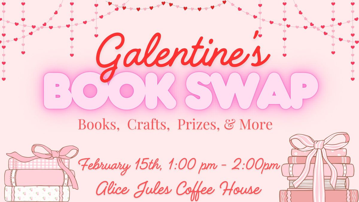 Books & Brews: Galentine\u2019s Book Swap